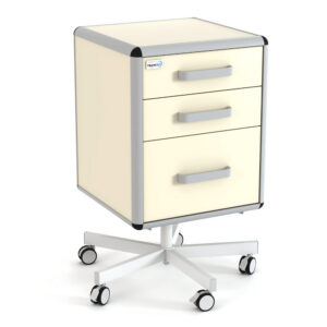 Mobile assistant cabinets, ALUMED series AS-1510