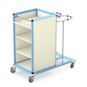 Clean and dirty linens trolley of WCB WCB-1411