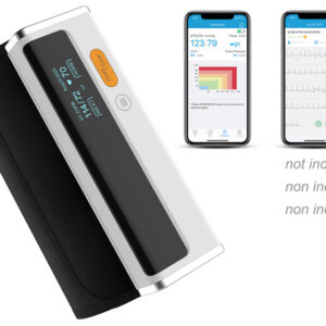 Tensiómetro de Brazo GIMA ARMFIT+ con ECG – Monitor Oscilométrico de Presión Arterial con Registro Electrocardiográfico y Bluetooth 4.0 (Ref. 35198)