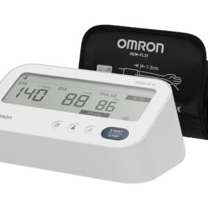 Tensiómetro de Brazo Omron M3 Comfort AFib (HEM-7196-FLE) – Monitor Oscilométrico con Detección de Fibrilación Auricular en Cada Medición, Manguito Intelli Wrap 360° (22-42 cm), Bluetooth y Memoria 2×60