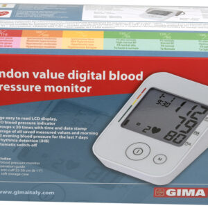 Tensiómetro Digital de Brazo ANDON Ref. 32901 – Monitor Automático de Presión Arterial por Método Oscilométrico con Pantalla LCD, Indicador OMS y Detección de Arritmias (HB)