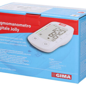 Tensiómetro Digital de Brazo GIMA JOLLY – Monitor de Presión Arterial Profesional con Display LCD Retroiluminado y Memoria Multiusuario (Ref. 32777)