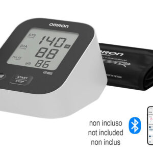 Tensiómetro Digital de Brazo Omron M2+ CONNECT (HEM-7188T1-LE) – Oscilométrico Automático con Intellisense, Bluetooth con App OMRON Connect, Manguito 22-42 cm y Detección de Latido Irregular