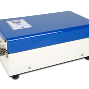 Termoselladora rotativa GIMA D-500 con impresora integrada y sellado multicostura de 12 mm – 230 V, 6 m/min, arrastre automático por fotocélula (Ref. 35910)