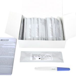 Test de Embarazo GIMA Profesional – Detección de hCG en Orina 20 mUI/ml | Formato Midstream, Tira y Casete | Ref. GM29090 / GM29091 / GM29092