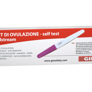 Test de Ovulación GIMA – Autotest de Detección de LH en Orina, Sensibilidad 35 mIU/mL, Resultados en 3 Minutos