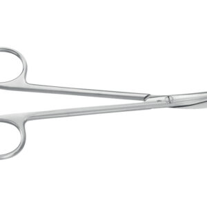 Tijera de disección Metzenbaum Aesculap curva con puntas romas (blunt/blunt), 14,5 cm (145 mm) – Acero inoxidable quirúrgico | Ref. BC605R