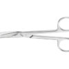 Tijera Mayo curva 15,5 cm Aesculap – Puntas romas (romo/romo) para disección quirúrgica (Ref. BC555R)