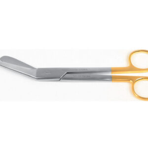 Tijeras Lister con carburo de tungsteno (T.C.) GOLD LINE GIMA – Rectas, 14 cm (Ref. 38530)