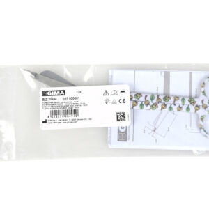 Tijeras para vendas de acero inoxidable 18 cm GIMA | Tijeras de enfermería con recubrimiento de polvo, modelo Bubbles y Caterpillar (Ref. GM20492 / GM20494)