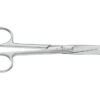 Tijeras Quirúrgicas Aesculap Rectas – Puntas Filo y Roma (sharp/blunt) – 16.5 cm (6 1/2") – Acero Inoxidable Reutilizable – Ref. BC326R – Instrumental de Quirófano