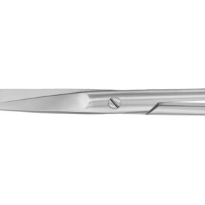 Tijeras Quirúrgicas Aesculap Rectas – Puntas Filo y Roma (sharp/blunt) – 16.5 cm (6 1/2") – Acero Inoxidable Reutilizable – Ref. BC326R – Instrumental de Quirófano