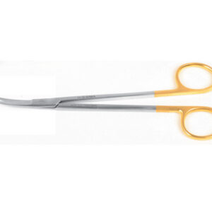 Tijeras quirúrgicas de Kelly con puntas de carburo de tungsteno – GIMA GOLD LINE – rectas, puntas finas (sharp), 16 cm – Ref. GM38520