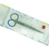 Tijeras Quirúrgicas Estériles Desechables de Acero Inoxidable GIMA | Gama STERILE – Tijeras de Cirugía y Tijeras de Iris, Rectas y Curvas, Monouso (Refs. GM38800, GM38801, GM38830, GM38831) – Caja de 25 uds