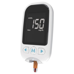 Tiras Reactivas de Colesterol en Vial para Monitor Multiparámetro GIMACARE 24128 – GIMA (Ref. 24135, Caja de 25 uds.)
