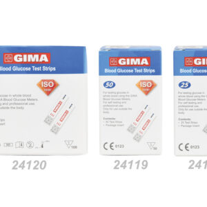 Tiras Reactivas de Glucosa GIMA para Glucómetro – Caja de 50 unidades (Ref. 24119 / GM24119)