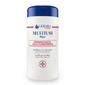 Toallitas Desinfectantes Multiusos con Clorhexidina – Antiséptico de Piel y Manos en Tubo de 100 Unidades | GIMA (Ref. 36633)
