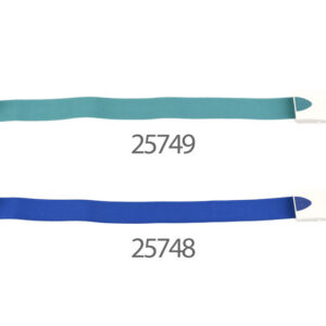 Torniquete elástico QUICK de liberación rápida – GIMA, color azul, 45 x 2,5 cm, uso con una mano (Ref. 25748)