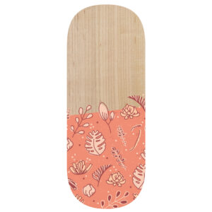 Tabla deslizante meinHOLTZ Trendy Flowers 65 x 24 cm