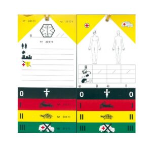 TRIAGE LABELS 25 PCS PACKAGE