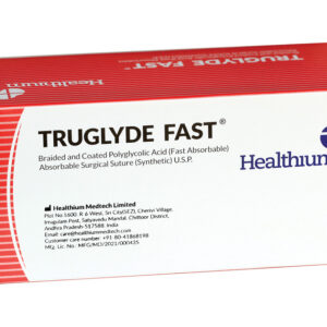 TRUGLYDE FAST ABSORB. SUTURE gauge - undyed