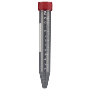Tubo de Centrífuga 15 ml Cónico 17x120 mm en Polipropileno Graduado con Tapón de Rosca | No Estéril | Ref. GM37960 | GIMA