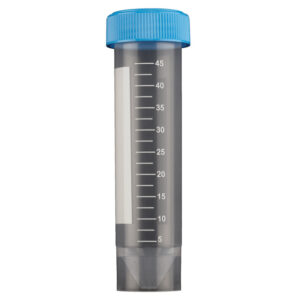 Tubo de Centrífuga 50 ml Cónico con Base 30×115 mm – Polipropileno Graduado con Tapa de Rosca | No Estéril | Caja de 500 uds | GIMA