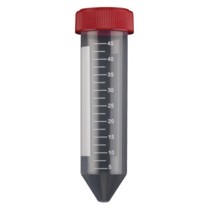 Tubo de centrífuga cónico estéril 50 ml – Polipropileno graduado con tapón de rosca – 30×115 mm – GIMA Ref. 37966 – Caja de 500 uds.