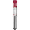 Tubo de ensayo 10 ml cilíndrico 16x100 mm de poliestireno estéril con tapón rojo – GIMA (Ref. 37924) – Caja de 1600 uds