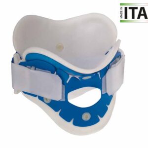 TWIN ART COLLAR - SHORT BLUE