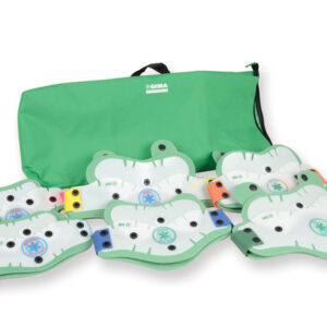 TWO PIECES FIRST AID COLLAR - set of 6 collars with bag