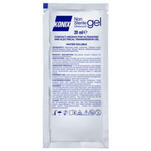 ULTRASOUND GEL - sachet 20 ml - transparent