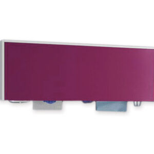 Unidad de pared multiusos GIMA estándar | Organizador modular de dispensadores para consulta (blanco) - GM45290-F