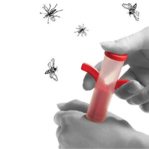 UNSTINGER® Extractor de veneno por succión – Bomba de vacío manual reutilizable de una mano para picaduras de abejas, avispas, avispones, escorpiones y serpientes (GIMA 24395)