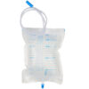 URINE BAG 2000 cc - tube 90 cm - with non-return/exaust valve