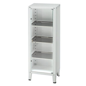 VALUE CABINET - 1 door - tempered glass