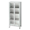 VALUE CABINET - 2 doors - tempered glass