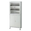 VALUE CABINET - 4 doors - tempered glass