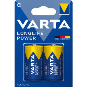 VARTA ALKALINE BATTERIES - half torch "C"