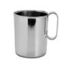 Vaso precipitado (Beaker) de acero inoxidable AISI 304 con asa – 1000 ml – Ø105 x 130 mm – Autoclavable 121 °C | GIMA (Ref. 37812)