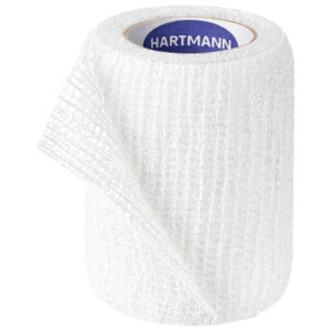 Venda cohesiva elástica de fijación sin látex Peha-Haft® 4 m y 20 m – Fijación de apósitos y vendajes en articulaciones | GIMA (compatible Hartmann)