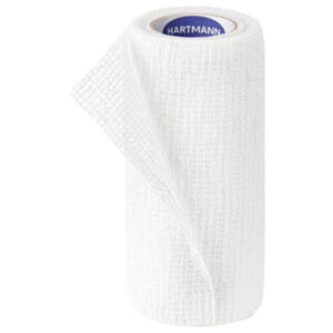 Venda cohesiva elástica de fijación sin látex Peha-Haft® 4 m y 20 m – Fijación de apósitos y vendajes en articulaciones | GIMA (compatible Hartmann)
