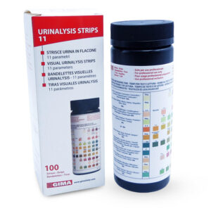 VISUAL URINALYSIS STRIPS 11 PARAMETERS - professional strips